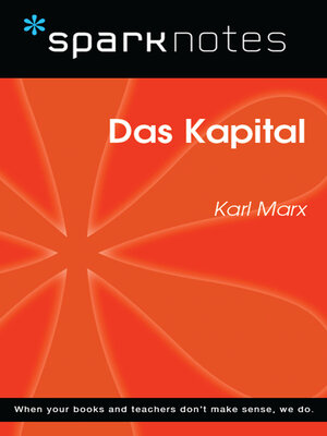 cover image of Das Kapital (SparkNotes Philosophy Guide)